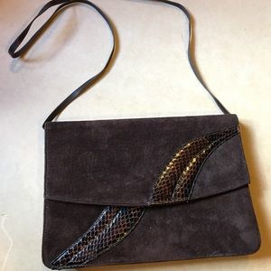 Vintage Palizzio Clutch/ Shoulder Bag